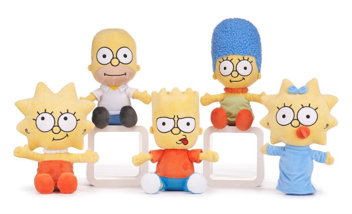 (Mis 3+) SIMPSON FAMILY Peluche 30cm 5ass…x48